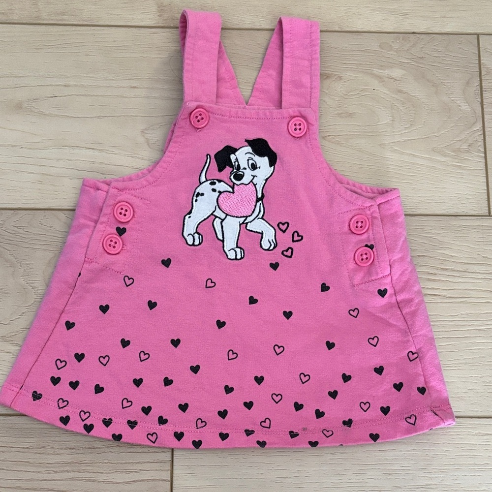 Disney Pink Dalmatian Casual Dress